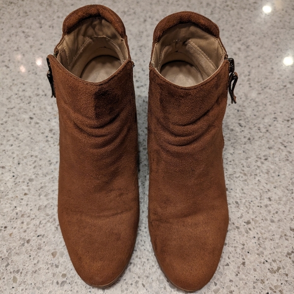 SOUL Naturalizer Suede Like Brown W 8.5 - Picture 2 of 4